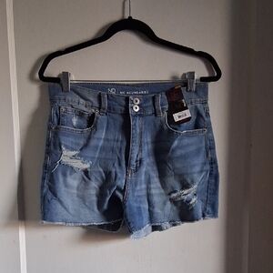 NWT No Boundaries Distressed Light Blue Jean Shorts